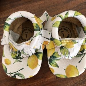 Freshly Picked lemonade moccasins
